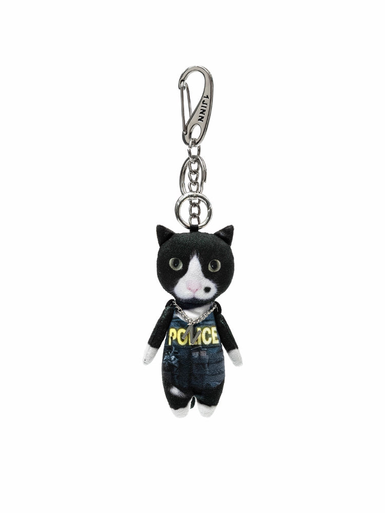 Funny 3D Cat Doll Bag Charm - CHINASQUAD