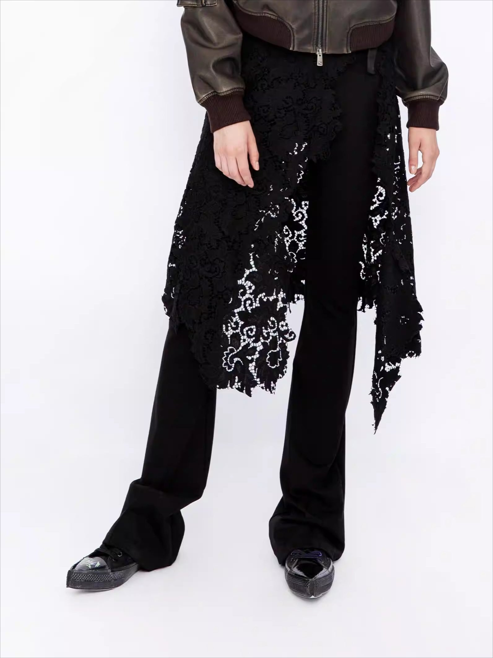 High-Stretch Slimming Micro-Flare Pants