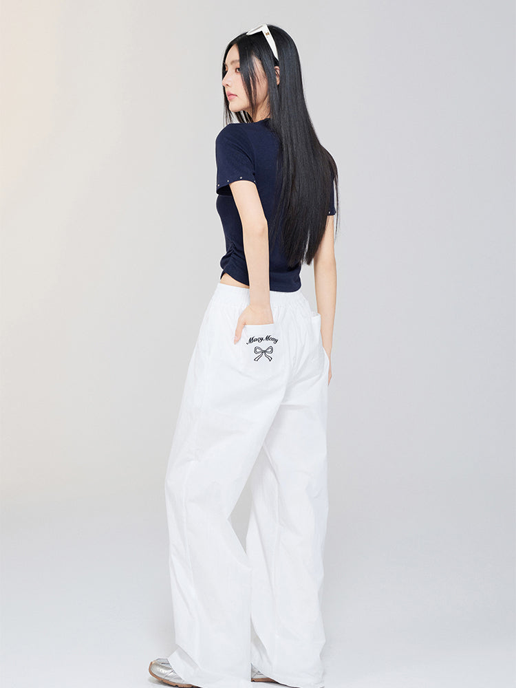 Star Rhinestone Letter Shoulder Tee