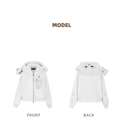 Hedwig Hogwarts Offer Bear Hoodie