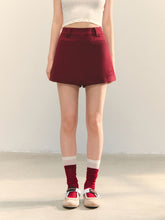 Anti-exposure Applique Pocket Suit Skort - CHINASQUAD