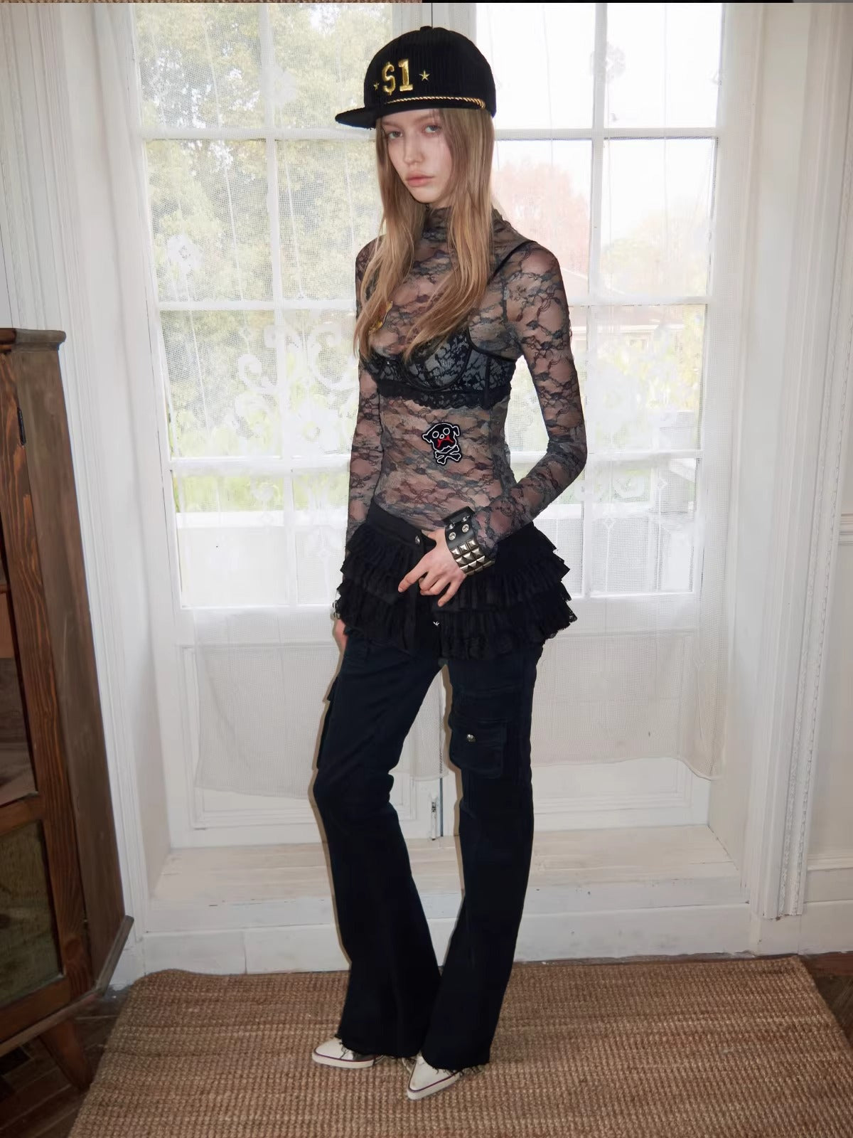 Ruffle Soft-Wire Push-Up Corset