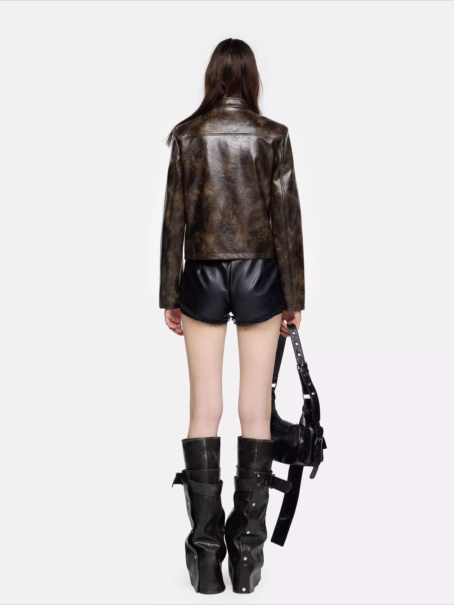 Detachable Leg Convertible Slouch-to-Straight Boots