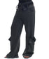 Washed Pocket Belted Utility Pants - CHINASQUAD