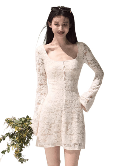 Sculpting Long-Sleeve Stretch Dress