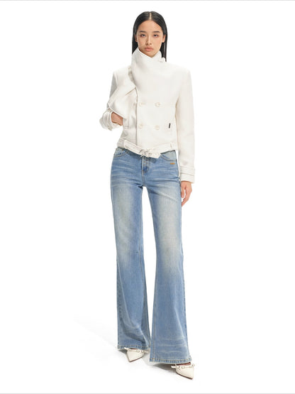 Rose Shawl Wool Short Jacket