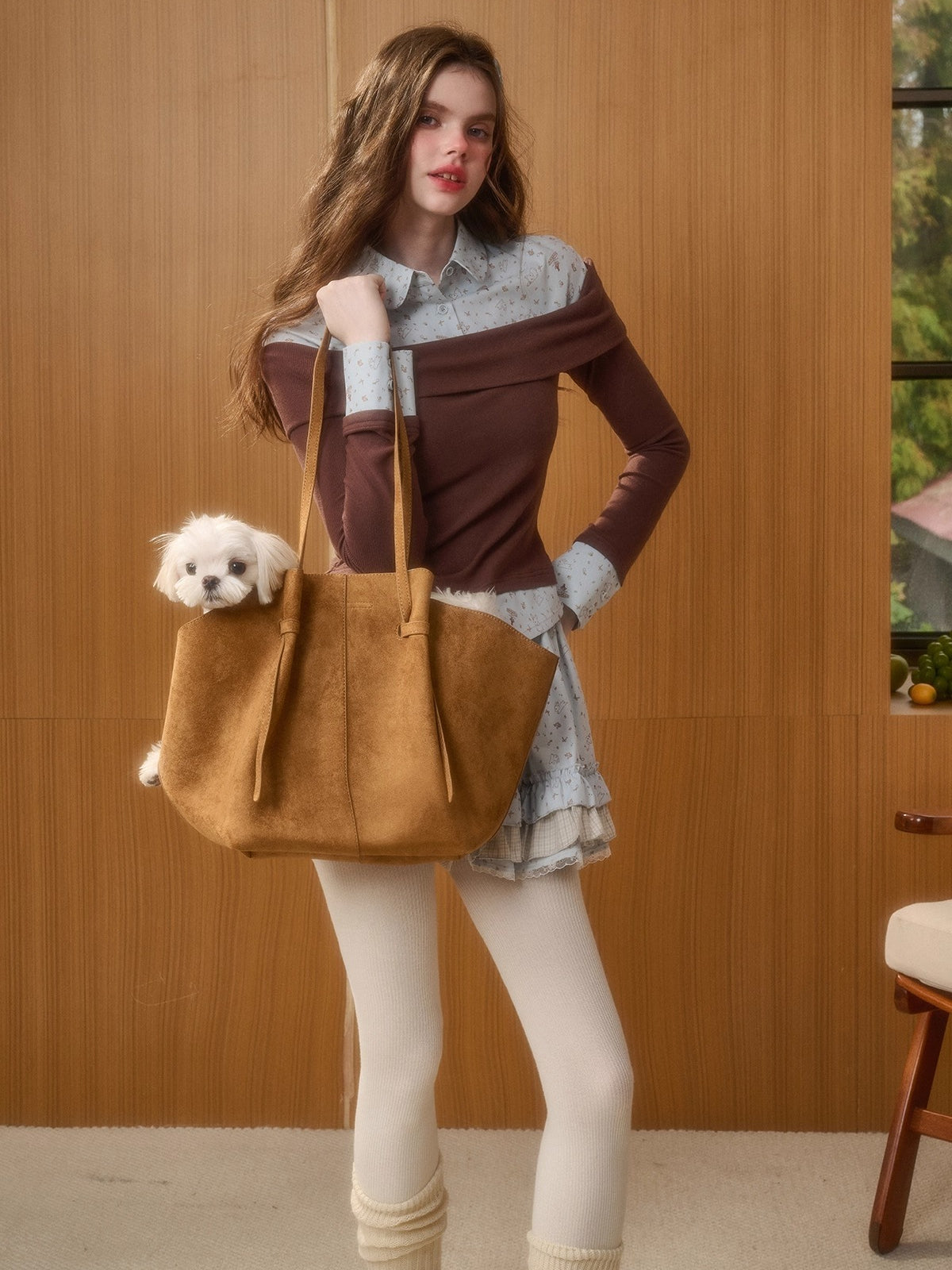 Tundra Bunny Original Printed Two-Piece Set