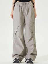 Pleated Low-rise Cargo Pants - CHINASQUAD