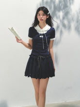 Embroidered Elastic Waist Skirt - CHINASQUAD