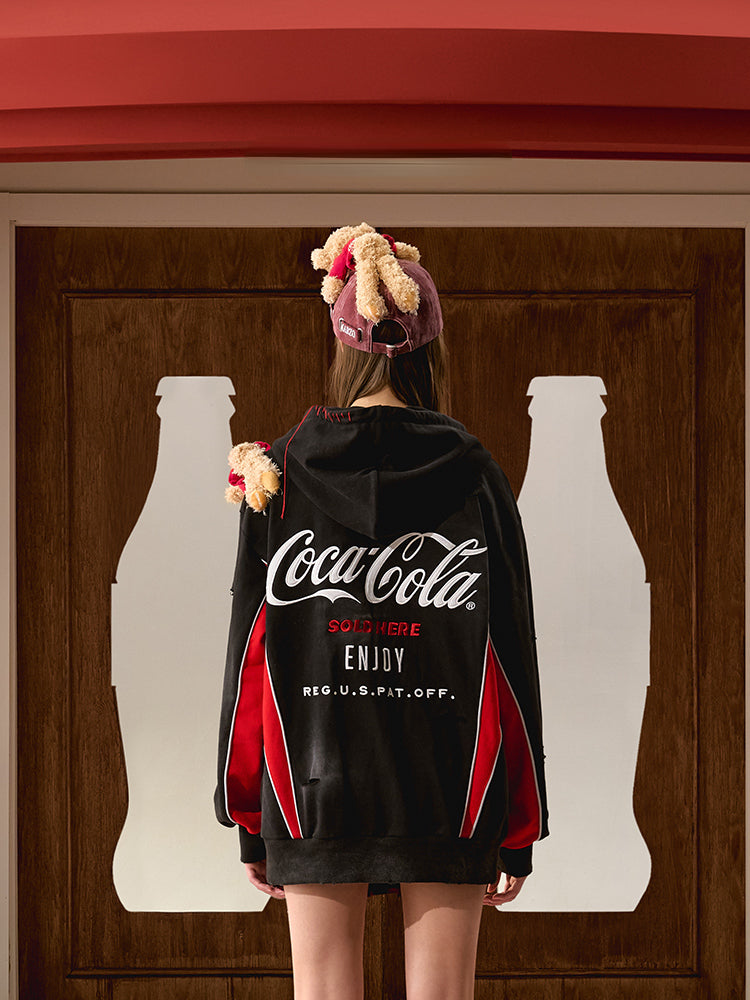 Coca cola hoodie sale