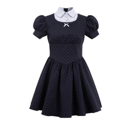Polka Heiress Puff Dress