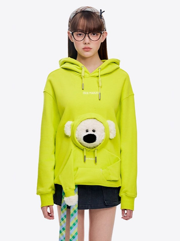 Teddy Pocket Hoodie