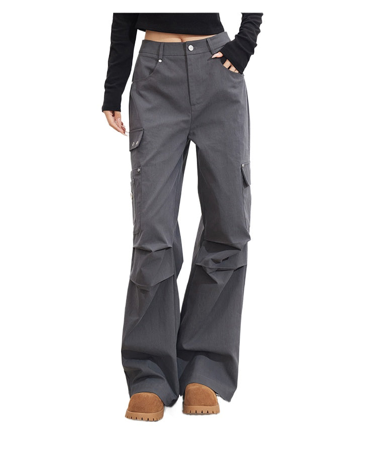 Ruched Cargo Pants