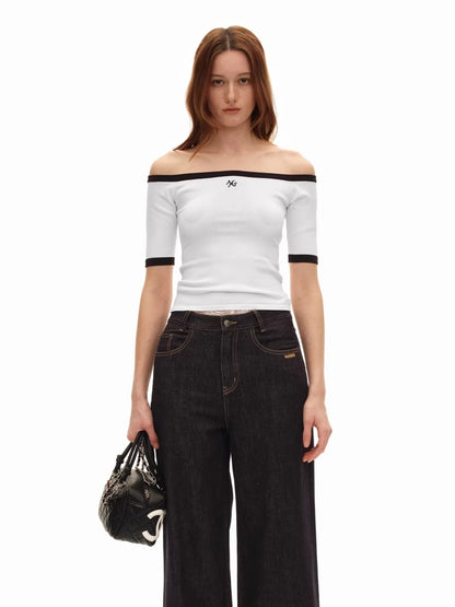 Slimming Flattering Kelly Knit T-Shirt