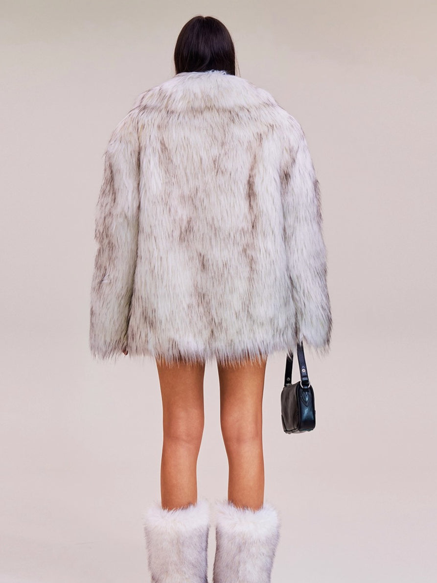 Cross Relic Wilderness Hunter Faux Fur Jacket