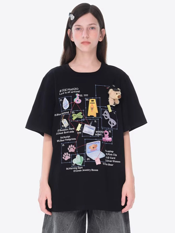 Relaxed Fit Crewneck Short-Sleeve T-Shirt