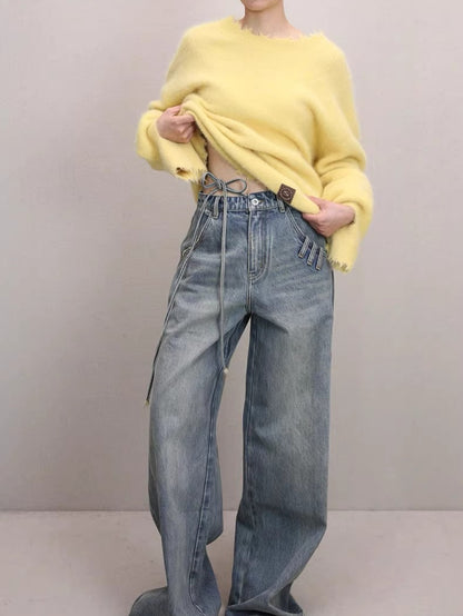 Soft-Touch Alpaca-Blend Crewneck Sweater