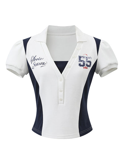 Navy Blue Top / S