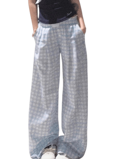 Tencel–Linen Relaxed Wide-Leg Pants