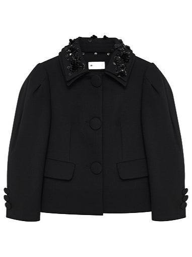 Embellished Collar Jacket