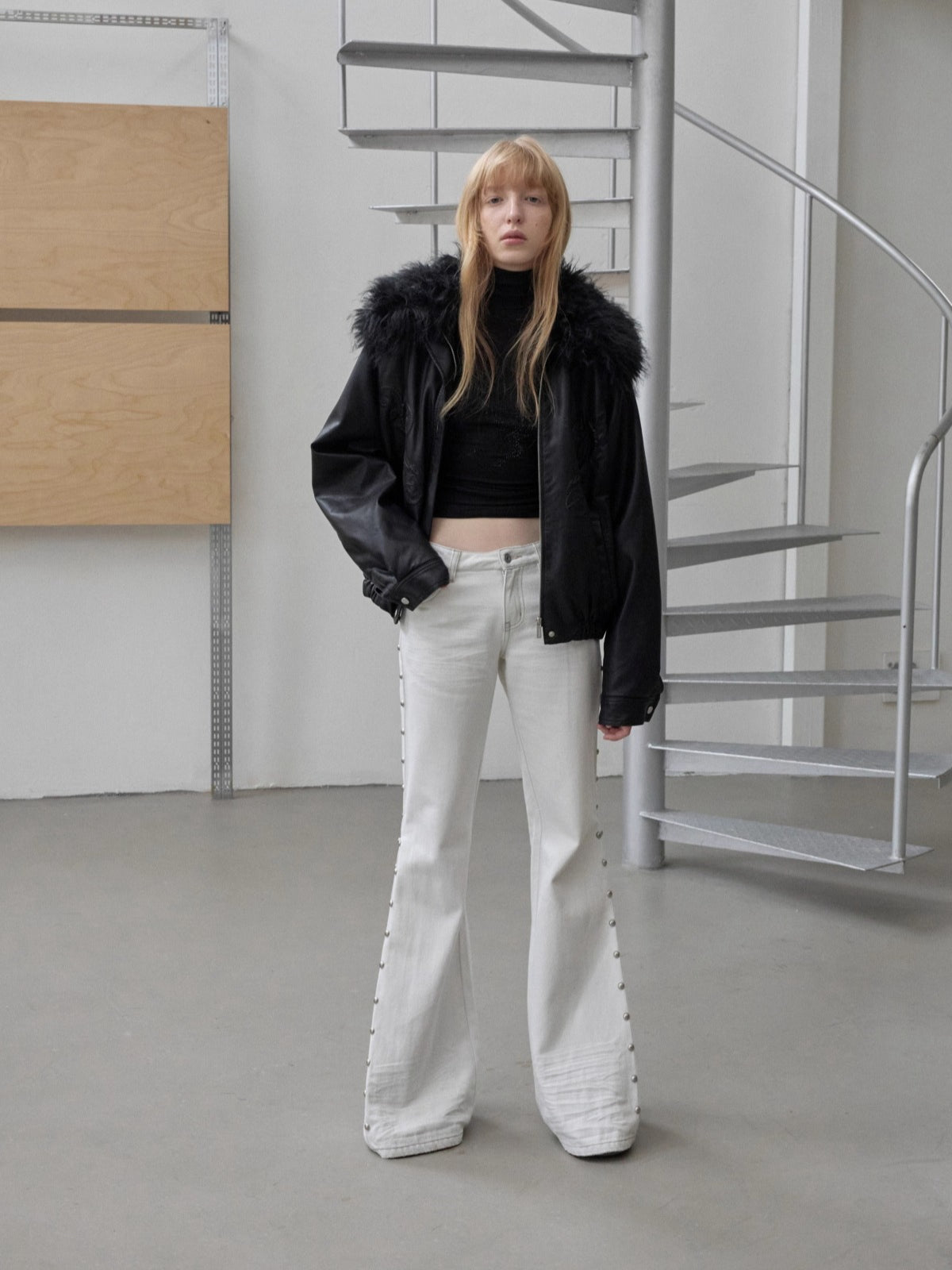 Crystal-Embellished Turtleneck