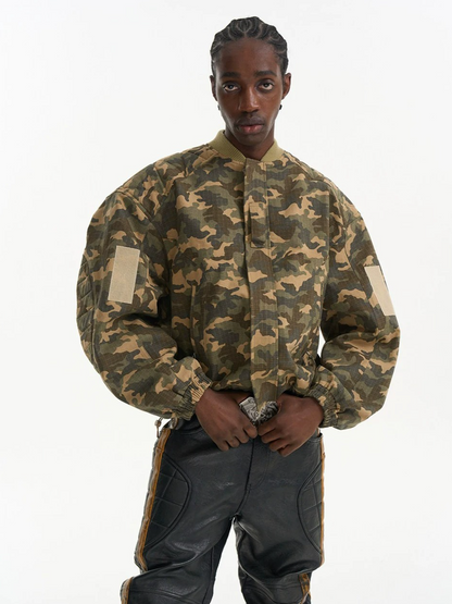 Heavyweight Oversized Camouflage Jacket
