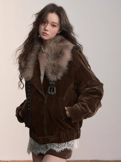 Faux Fur Multi-Way Belt