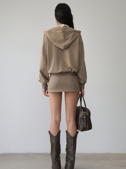 Rivet Loose Zip-up Hoodie - CHINASQUAD