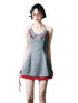 Cloud Neck Embroidered Dress - CHINASQUAD