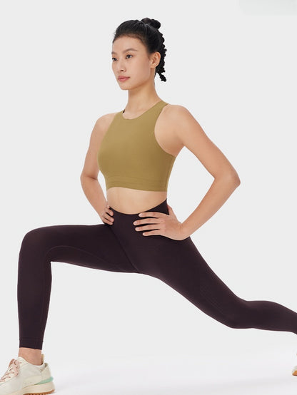 High-Waisted Compression Fitness Leggings