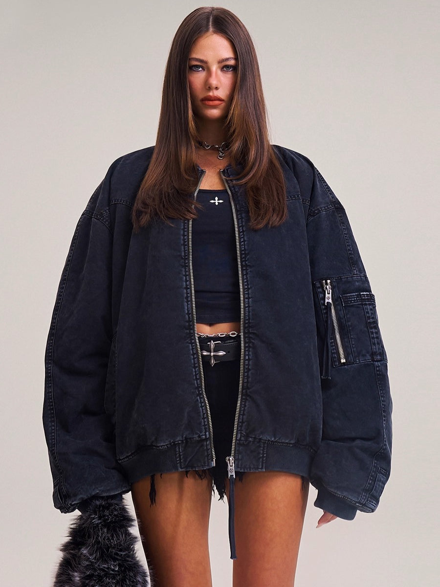 Annihilation Storm Oversized Aviator Jacket