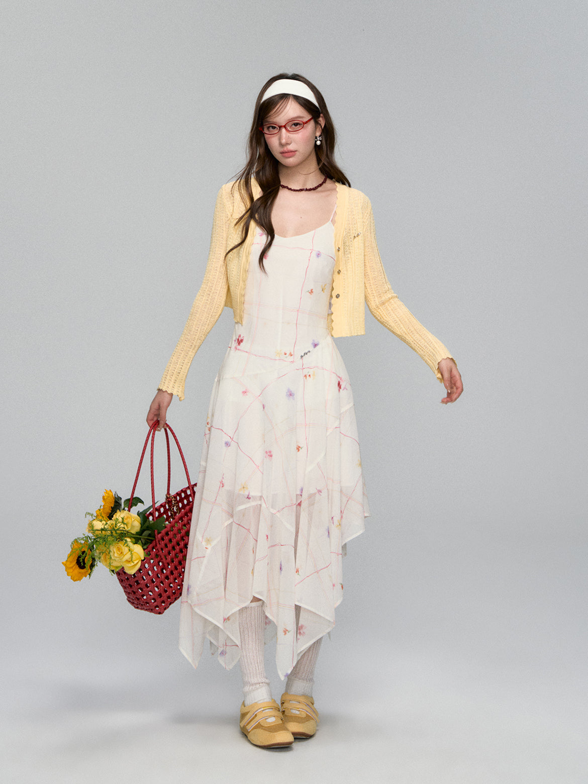 Lace-Trim UV Protection Cardigan