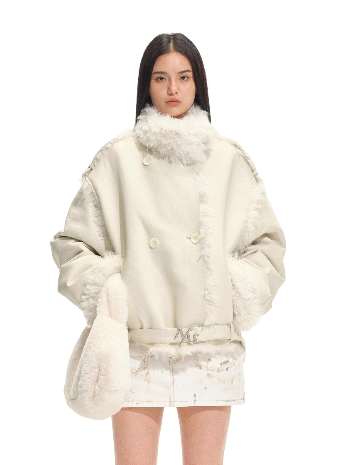 Will Faux Shearling PU Jacket