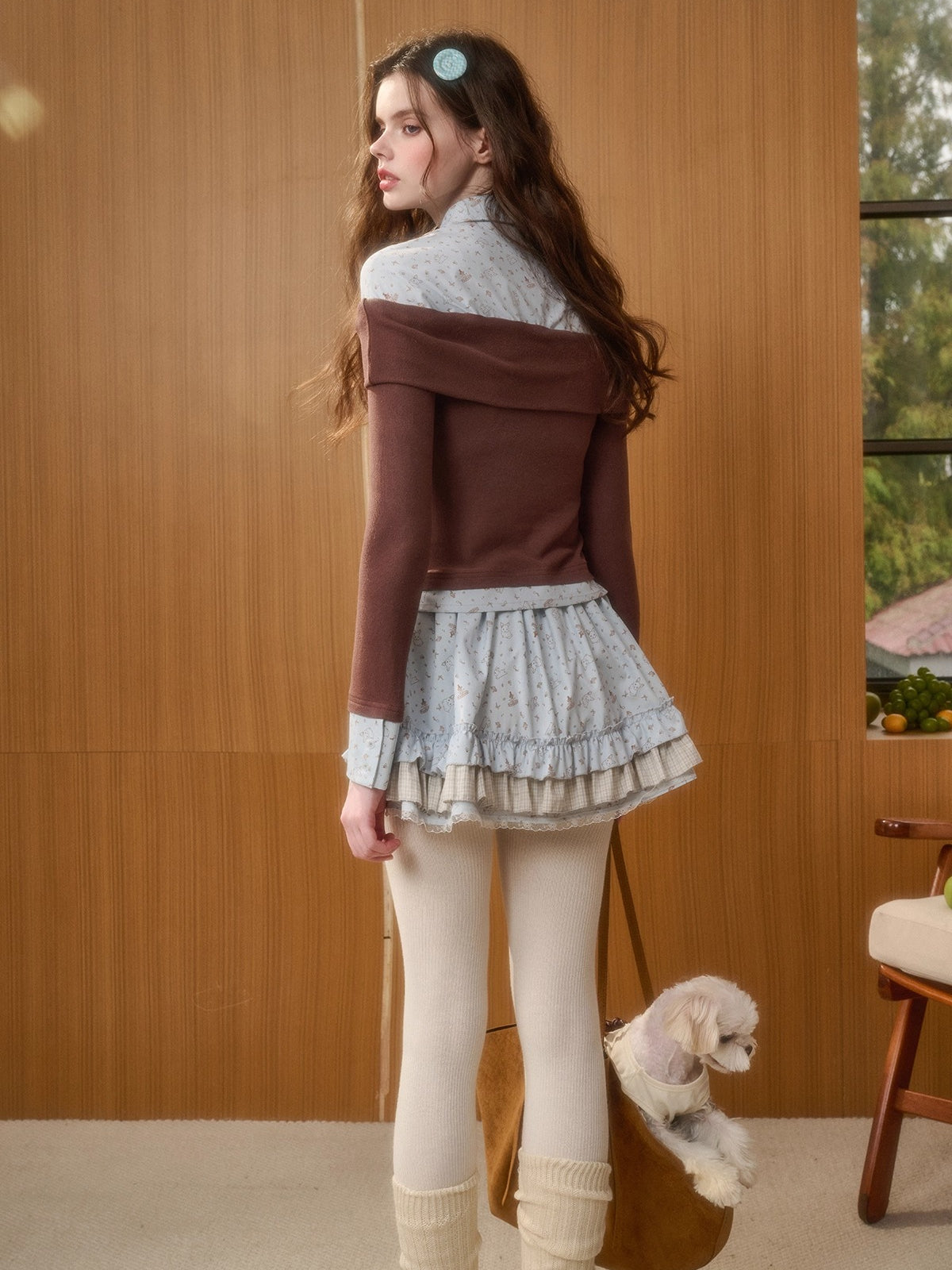 Tundra Bunny Original Printed Two-Piece Set