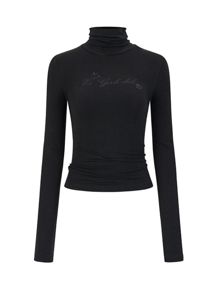 Turtleneck Long-Sleeve Base Sweater