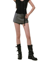 Belt Brand Embroidered Suit Skirt - CHINASQUAD
