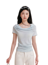 Kroche Lyocell Cowl Flower Tee – T-Shirts & Polos