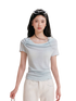 Kroche Lyocell Cowl Flower Tee – T-Shirts & Polos
