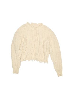 Beige Cardigan / S