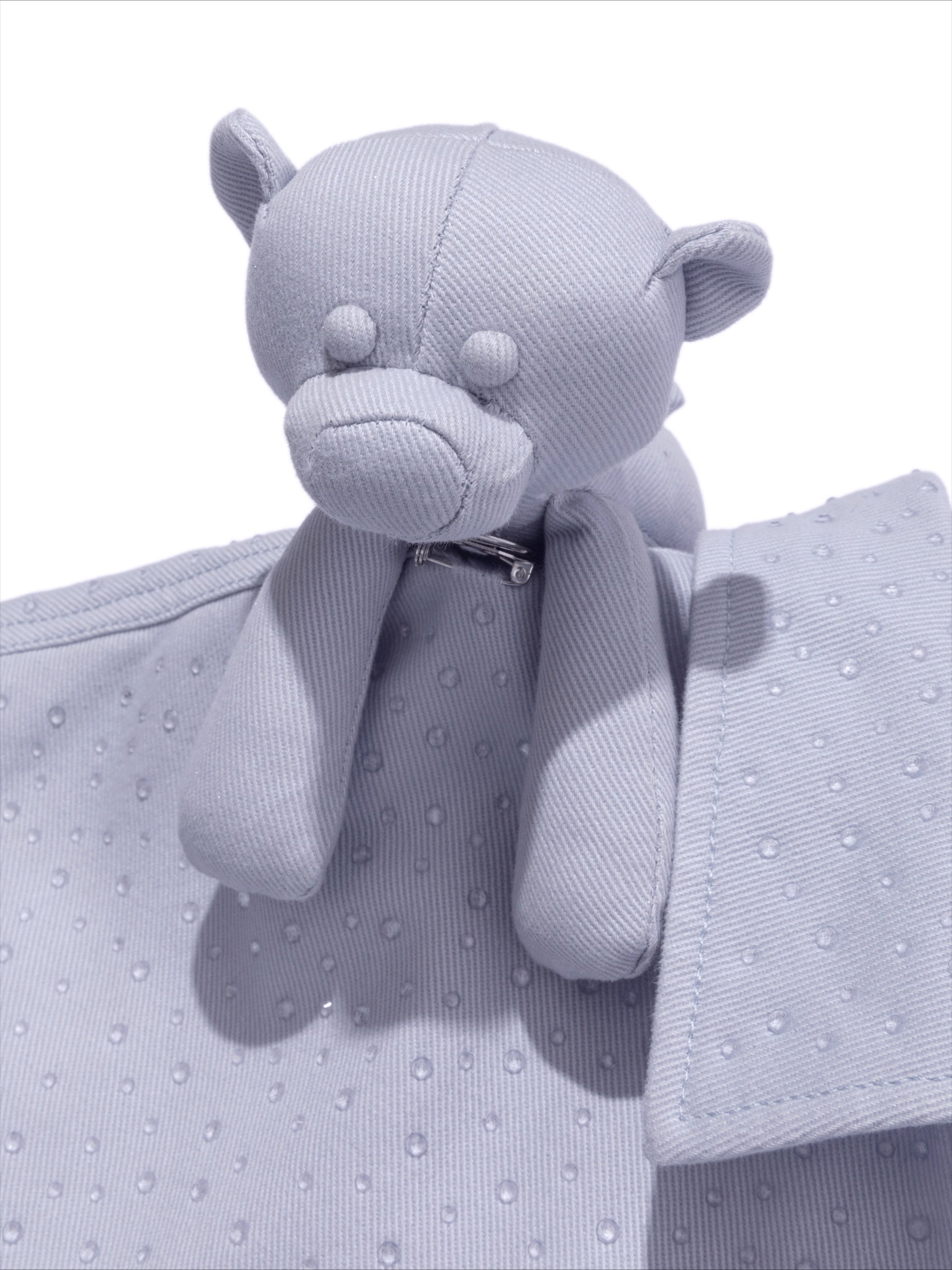 Crystal-Embellished Utility Shirt Jacket