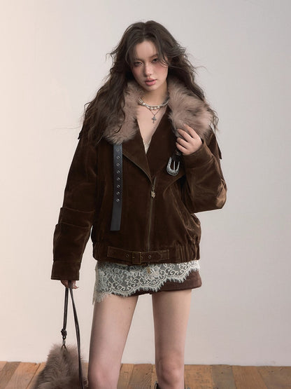 Faux Fur Multi-Way Belt