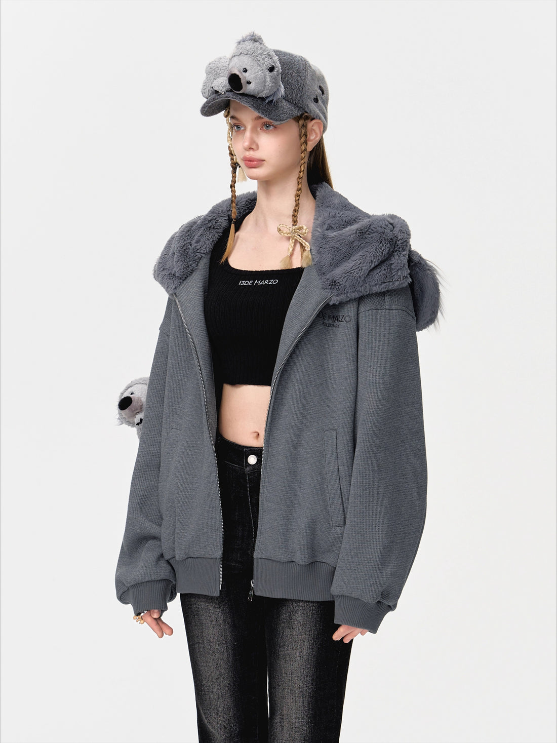 Koala Zip-Up Star Edition Hoodie