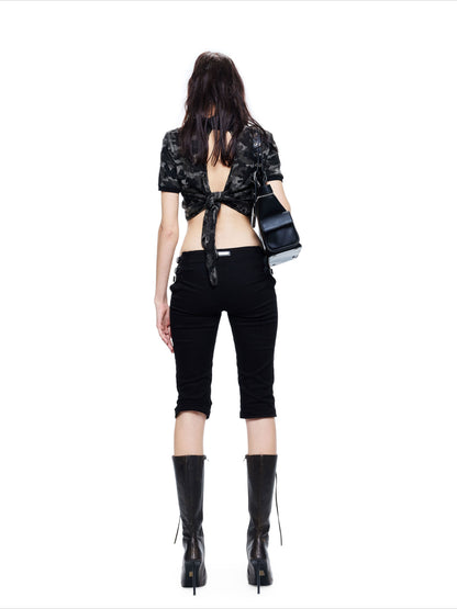 Punk Washed Panel Leggings