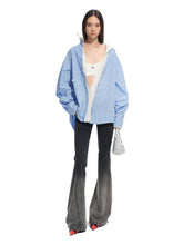 Wrinkle-Resistant Striped Fake Two-Piece Silhouette Collared Shirt - CHINASQUAD