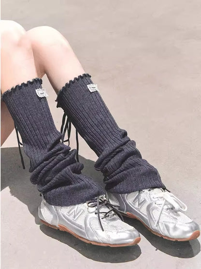 Knitted Mid-Calf Warm Socks