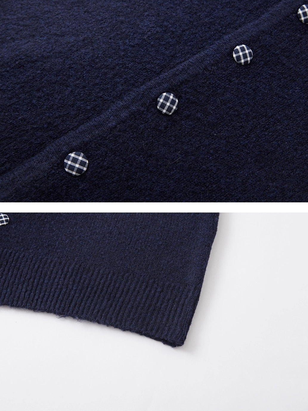 Detachable Fur-Collar Fleece Hooded Cardigan