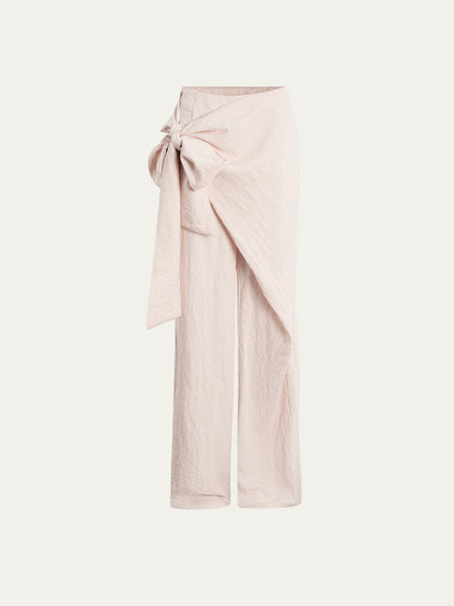 Creamy Pink Apron-Designed Sun-Protective Pants - CHINASQUAD