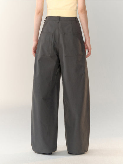 Versatile Simple Casual Wide-Leg Pants