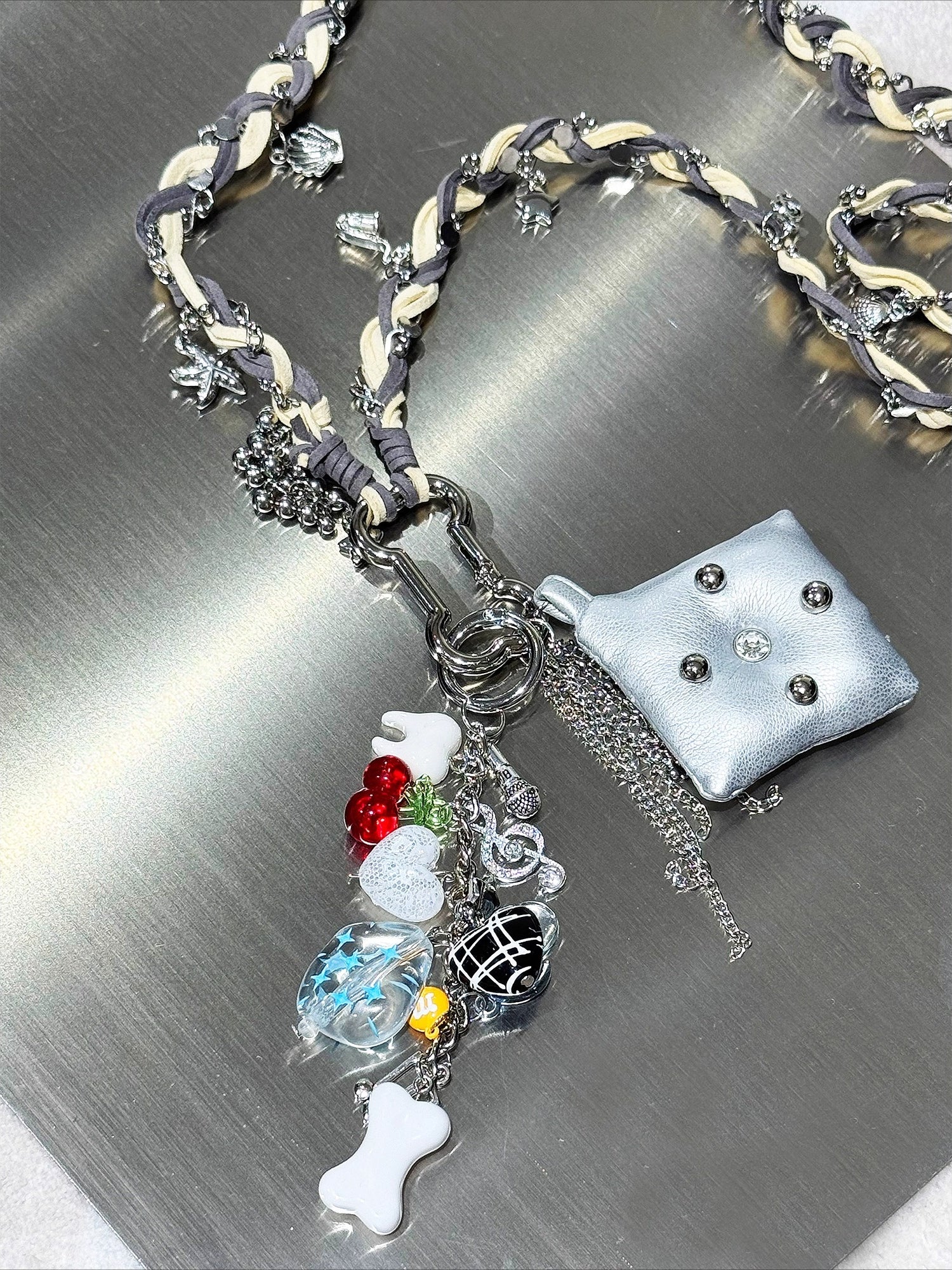 Handmade Punk Long Sweater Chain Necklace