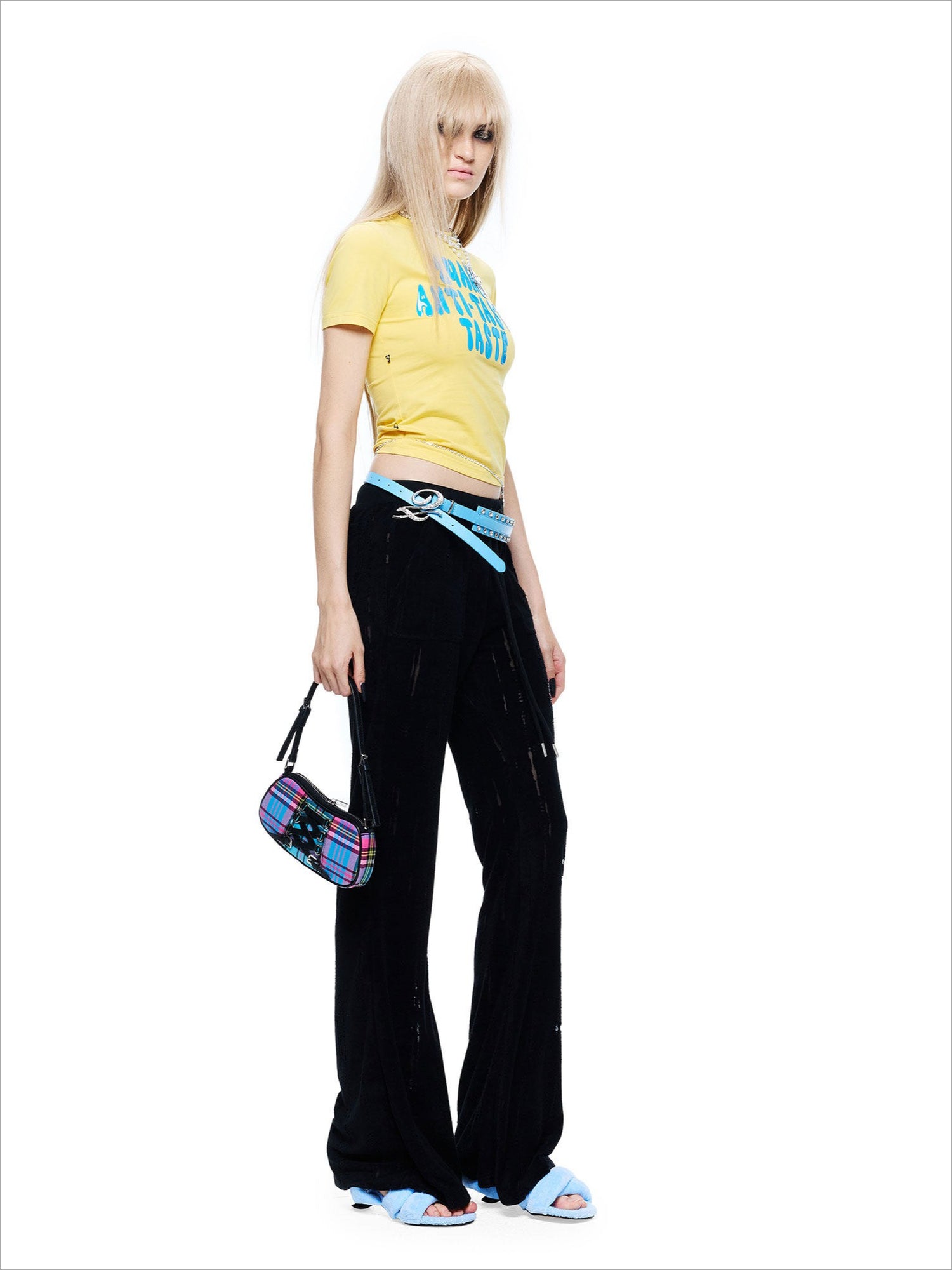 Graphic Waist-Adjustable Slim Fit T-Shirt